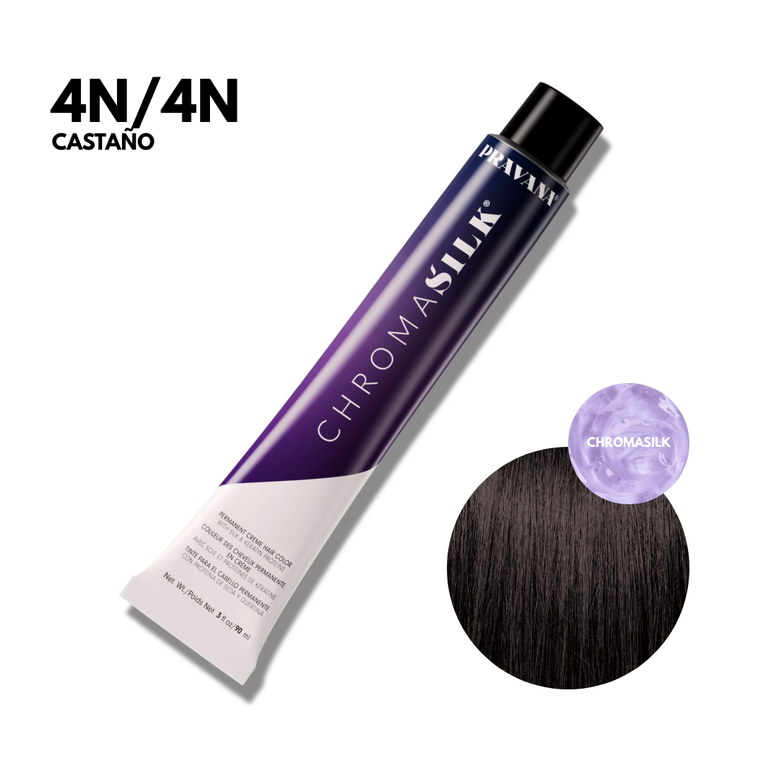 4N - Castaño Chromasilk Permanente