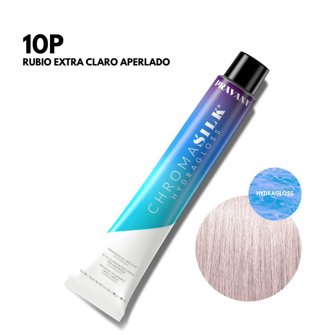 10P Rubio Extra Claro Aperlado Hydragloss DemiPermanente