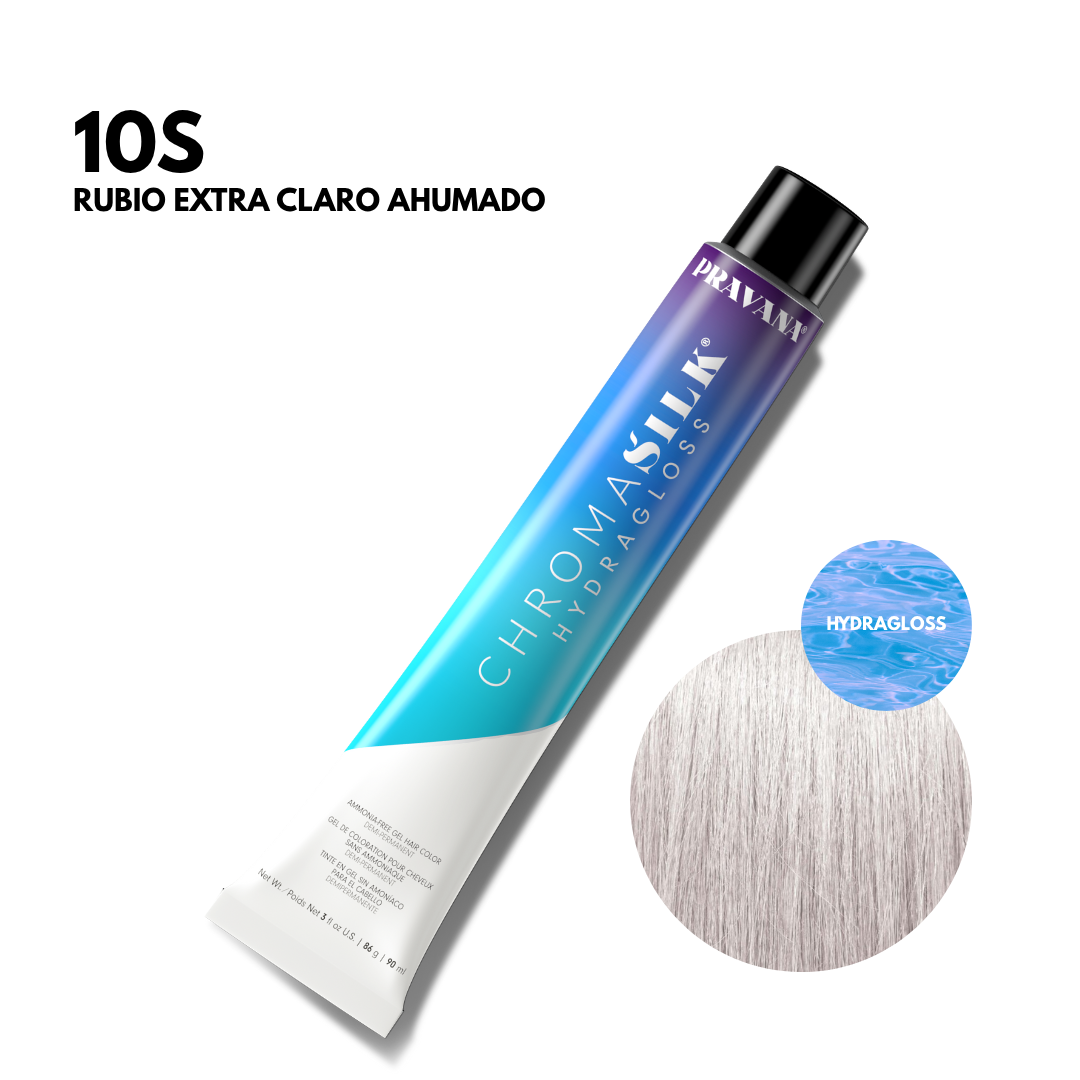 10S Rubio Extra Claro Ahumado Hydragloss DemiPermanente