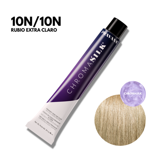 10N - Rubio Extra Claro Chromasilk Permanente