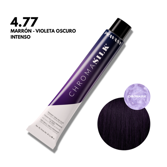 4.77 Marrón - Violeta Oscuro Intenso Chromasilk Permanente