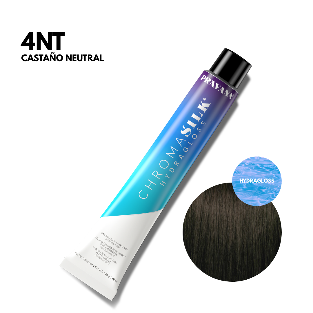 4Nt Castaño Neutral HydraGloss DemiPermanente