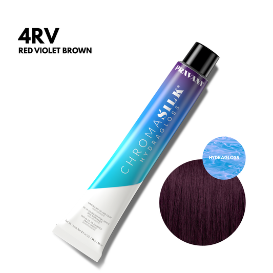 4RV Red Violet Brown HydraGloss DemiPermanente