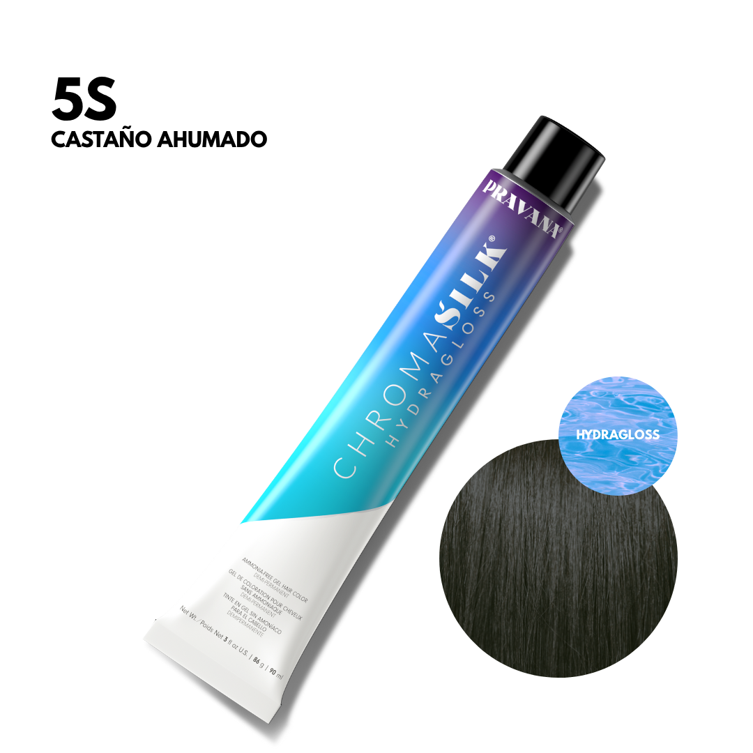 5S Castaño Ahumado HydraGloss DemiPermanente