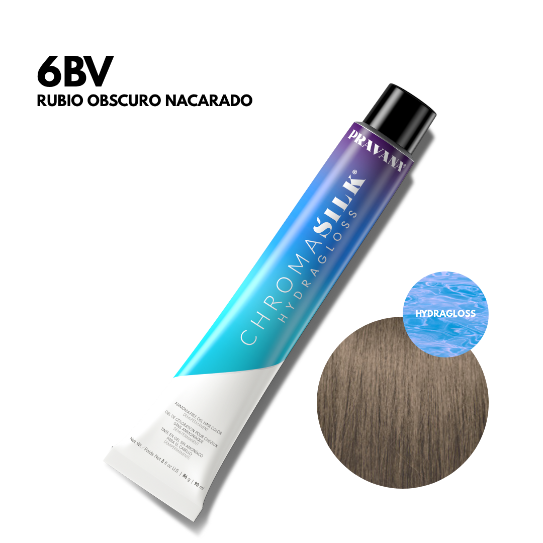 6BV Rubio Obscuro Nacarado HydraGloss DemiPermanente