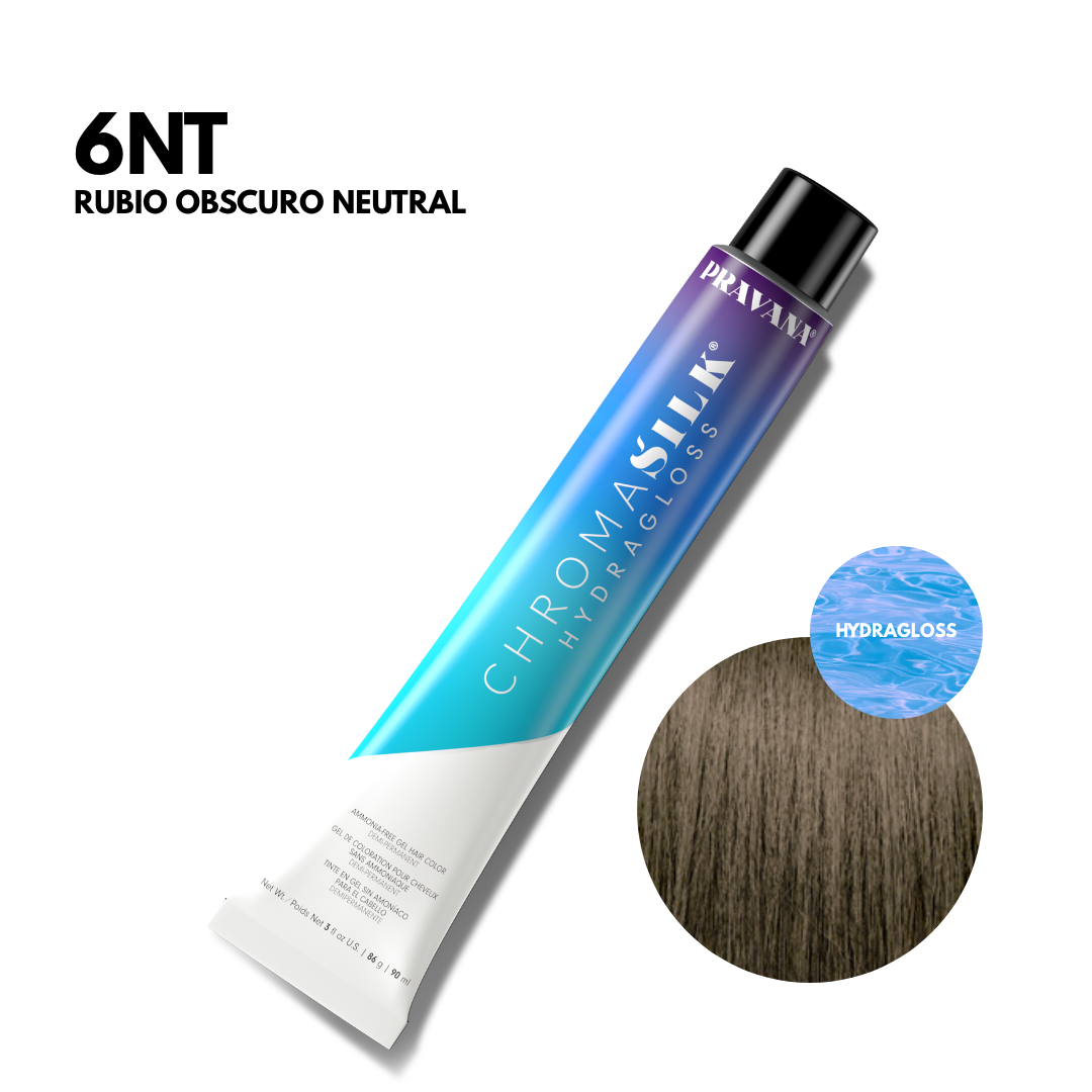 6Nt Rubio Obscuro Neutral HydraGloss DemiPermanente