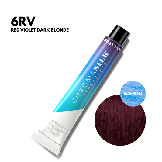 6RV Red Violet Dark Blonde HydraGloss DemiPermanente