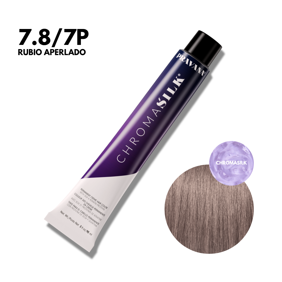 7.8/7P Rubio Aperlado Chromasilk Permanente