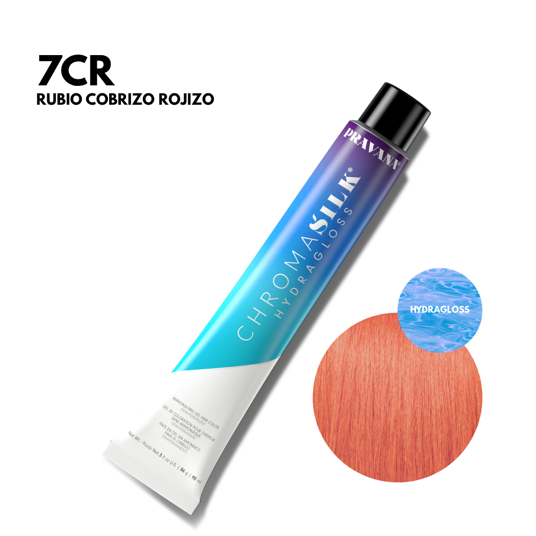 7Cr Rubio Cobrizo Rojizo HydraGloss DemiPermanente