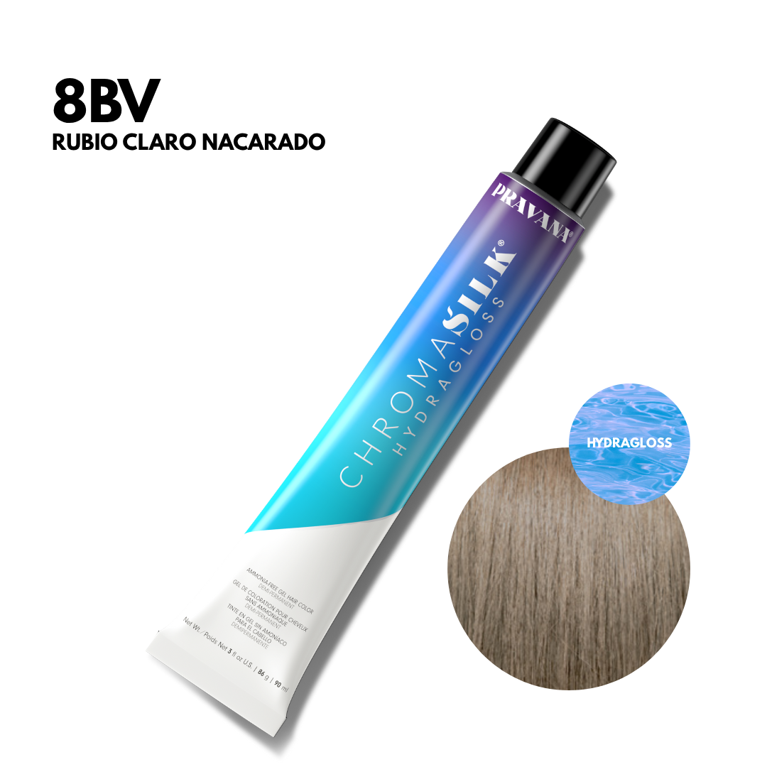 8BV Rubio Beige Claro HydraGloss DemiPermanente