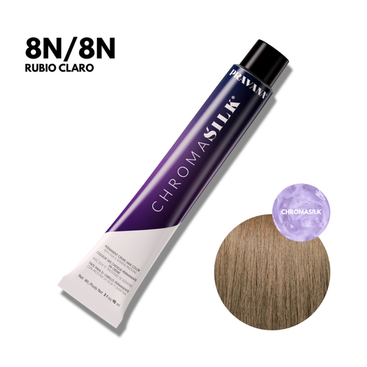 8N - Rubio Claro Chromasilk Permanente