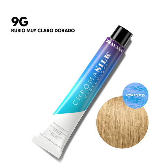 9G Rubio Dorado Muy Claro HydraGloss DemiPermanente