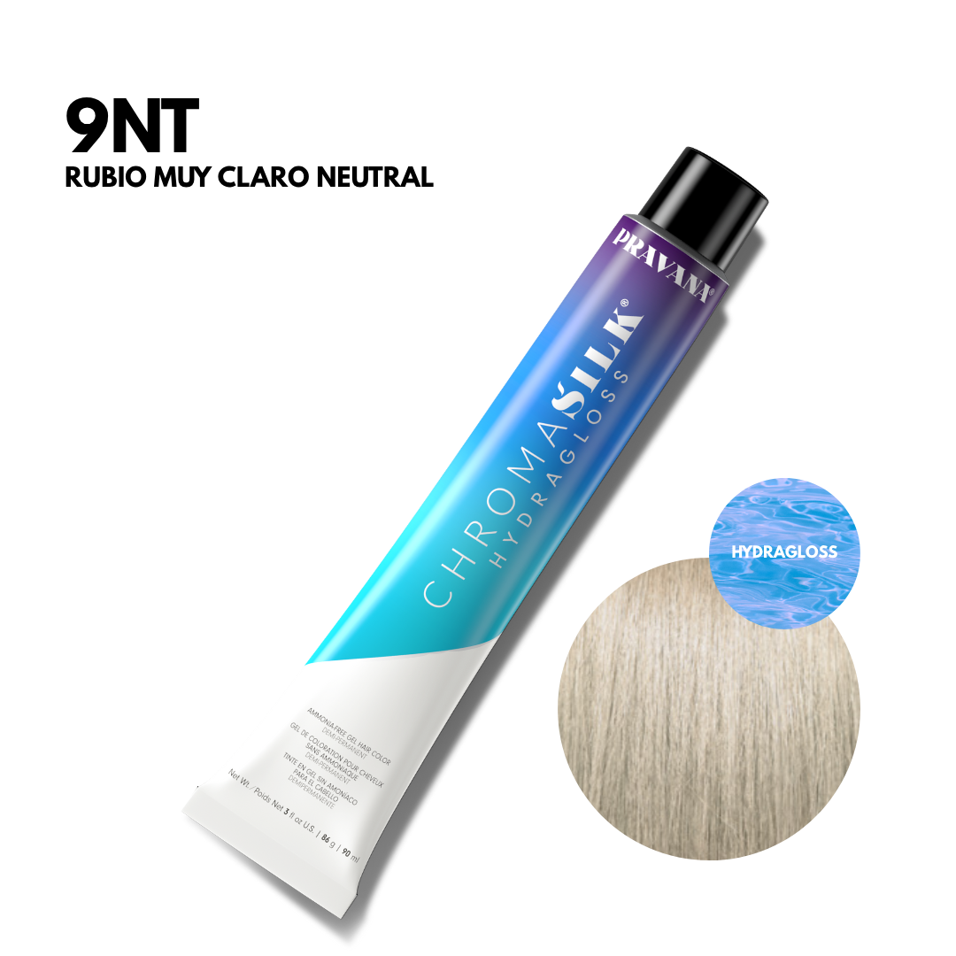 9Nt Rubio Muy Claro Neutro HydraGloss DemiPermanente