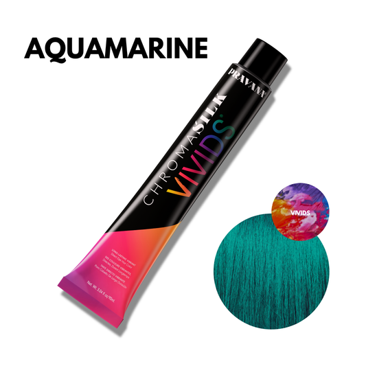 Aquamarine Vivids SemiPermanente