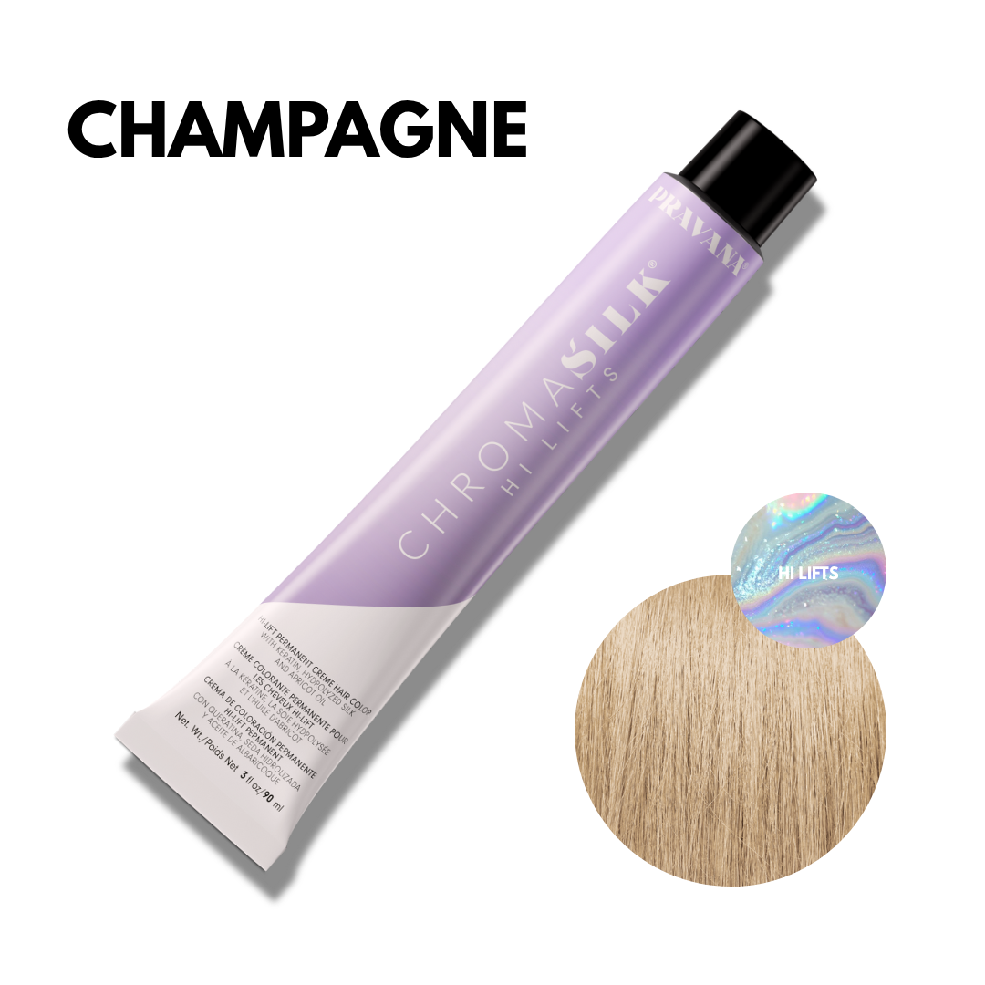 Hi Lift Champagne Chromasilk Permanente