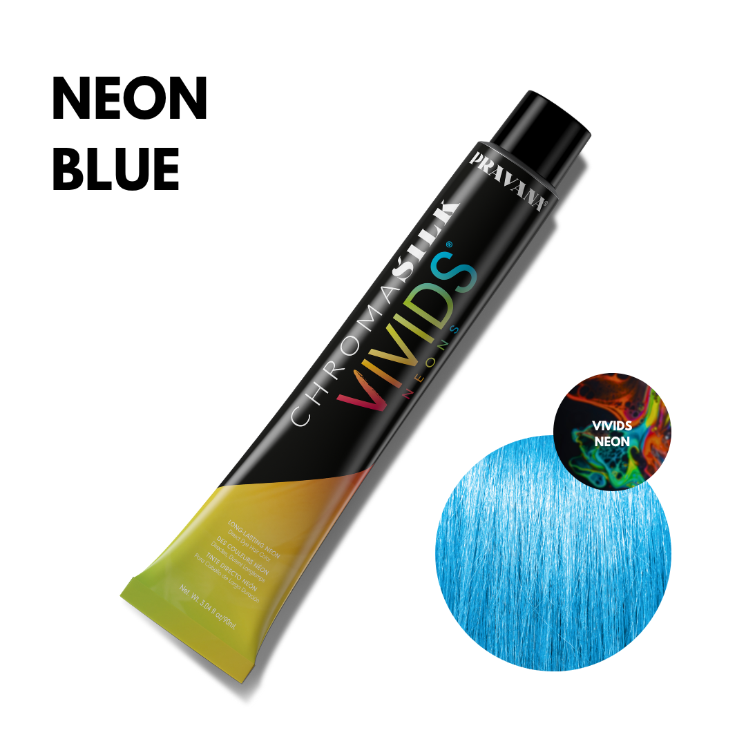 Neon Blue Vivids SemiPermanente