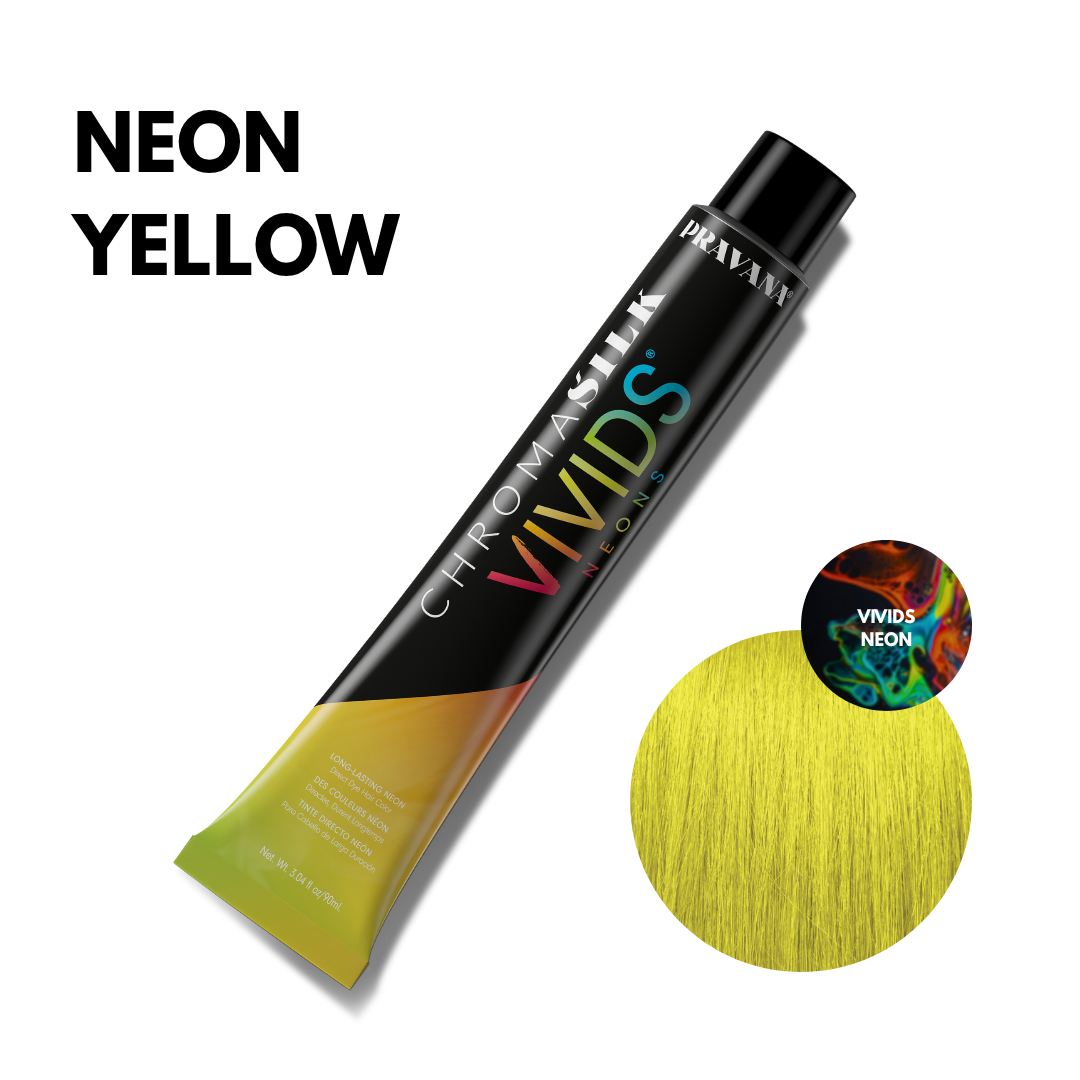 Neon Yellow Vivids SemiPermanente