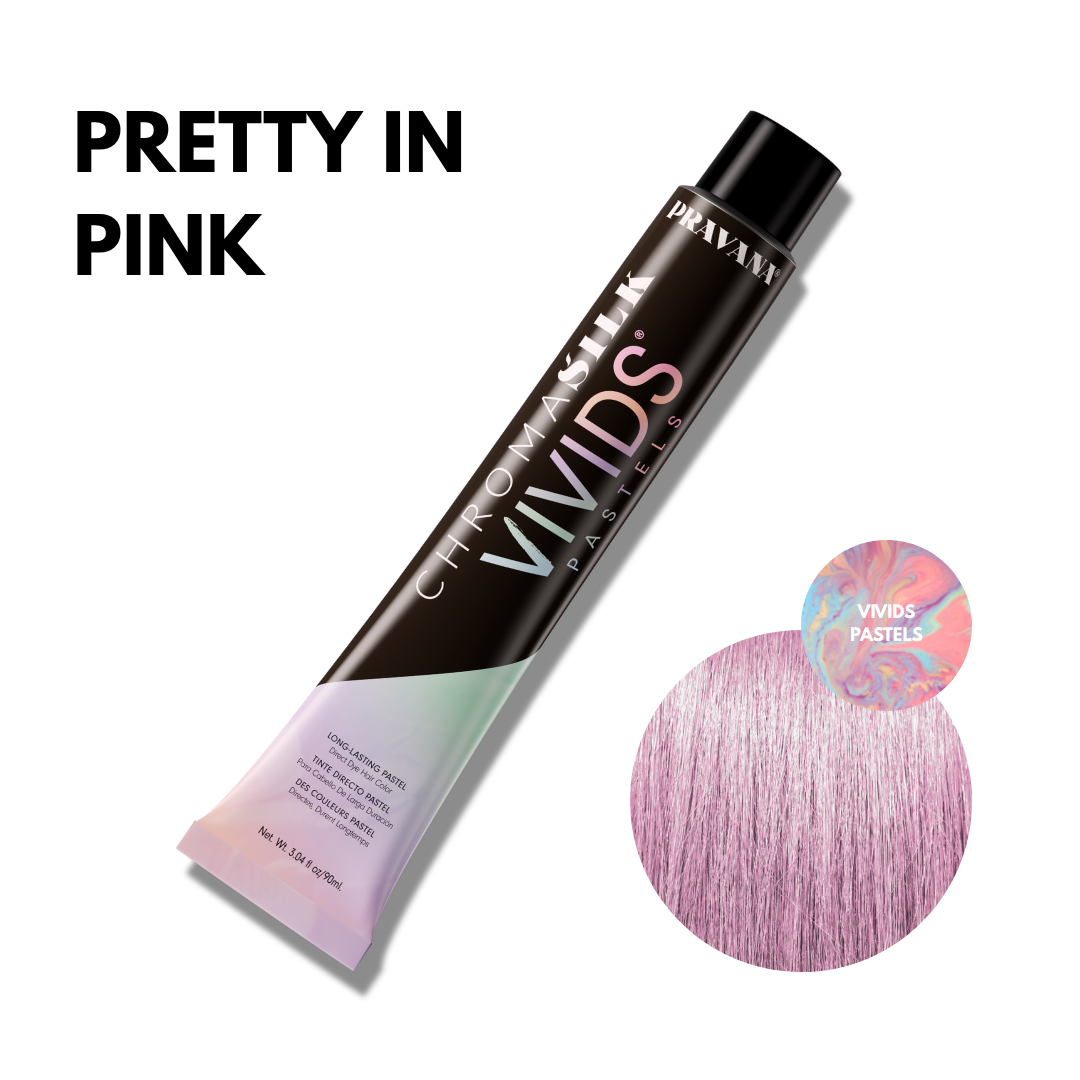 Pretty in Pink Vivids Pastel SemiPermanente